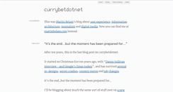 Desktop Screenshot of currybet.net